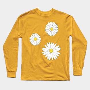 Daisy Flowers Long Sleeve T-Shirt